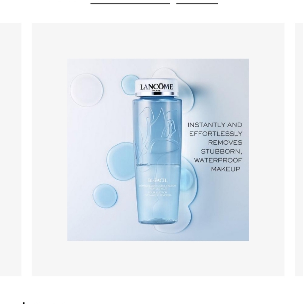 Lancome Bi-Ficil Double Action Eye Makeup Remover - Picture 3 of 7